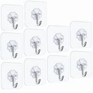 Image result for Self Adhesive Net Curtain Hooks