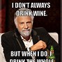 Image result for Wine Night Meme