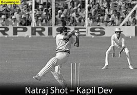 Image result for Kapil Dev Natraj Shot