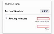 Image result for Bank of America Account Number On App