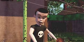 Image result for Toy Story Sid Garbage Man