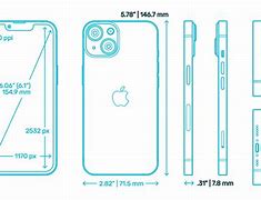 Image result for Iphon 14 Size