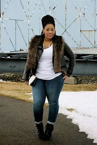 Image result for Plus Size Women Winter Fashion