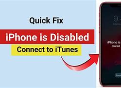 Image result for iPhone Is Disabled Connect to iTunes