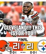 Image result for Memes From the Browns Steelers Game