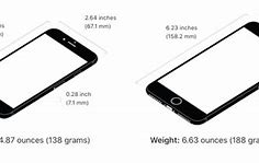Image result for What Are the Sizes of of the iPhone 7s