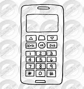 Image result for Using Mobile Phone Outline