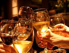 Image result for Drunk Crowd Toasing Wine Glasses