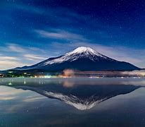 Image result for Mount Fuji Japan Night