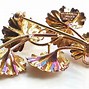 Image result for Gold Flower Brooch