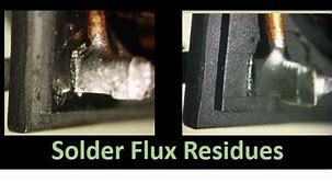 Image result for Solder Flux Residue