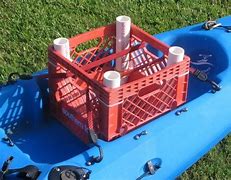 Image result for Kayak Fishing Milk Crate Ideas