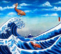 Image result for Great Wave Painting