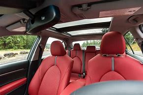 Image result for White Pre Own Camry with Red Interior