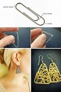 Image result for How to Make Clip Earring Holder Paper