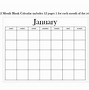 Image result for Free Printable 12 Month Calendar