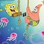 Image result for Cartoon Aesthetic Patrick and Spongebob Wallpaper