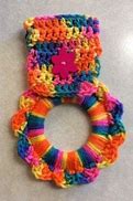 Image result for Dish Towel Holder Crochet for One Door