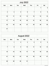 Image result for August 2 Calendar