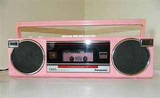 Image result for pink boomboxes vintage