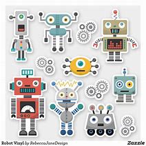 Image result for Robot Factory Stickers