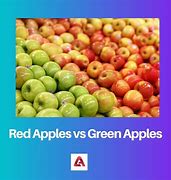 Image result for Green Apple vs Red Apple