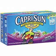 Image result for Capri Sun Grape Juice Drink Blend