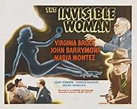 Image result for Invisible Woman Movie Poster