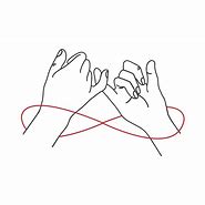 Image result for Pinky Promise Drawing One Hand