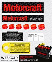 Image result for Motorcraft Battery Replacement Chart