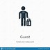 Image result for Hotel Guest Icon