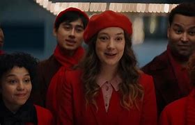 Image result for Girl Singer in Verizon Caroling Ad