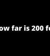 Image result for How Far Is 200 Meters