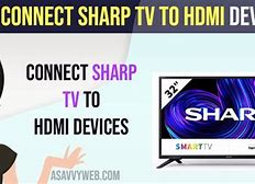 Image result for Sharp TV How to Connect to HDMI