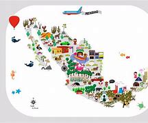 Image result for Mexico On Map for Kids
