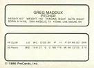 Image result for Greg Maddux Cubs Card