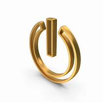 Image result for Gold Power Button