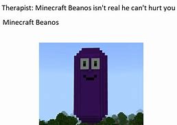 Image result for Minecraft Bean OS Meme