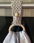 Image result for Crocheted Towel Rings