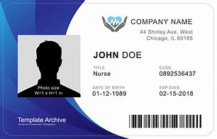Image result for ID Template for Free