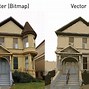 Image result for Pixel vs Vector Art Examples