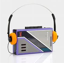 Image result for Sanyo Portable Cassette Player