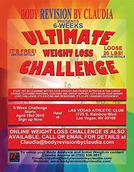 Image result for Weight Loss Challenge Poster
