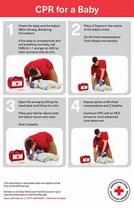 Image result for Infant CPR Steps