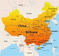 Image result for Sichuan Map