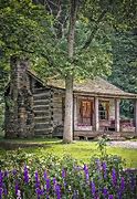 Image result for Floor Log Cabin 1800s