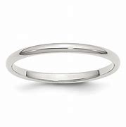 Image result for 2Mm Ring Band Half Round