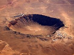 Image result for Meteor crater