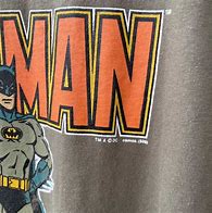 Image result for Vintage Batman T-Shirt