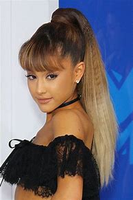 Image result for Ariana Grande Bangs Hair